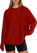 Women’s Oversized Long Sleeve T-Shirt | Casual Basic Tee